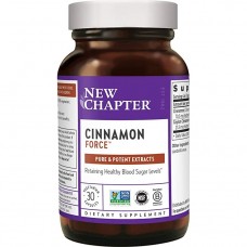 New Chapter Cinnamon Force®, 30 liquid vege caps (Expiry Mar 2024)
